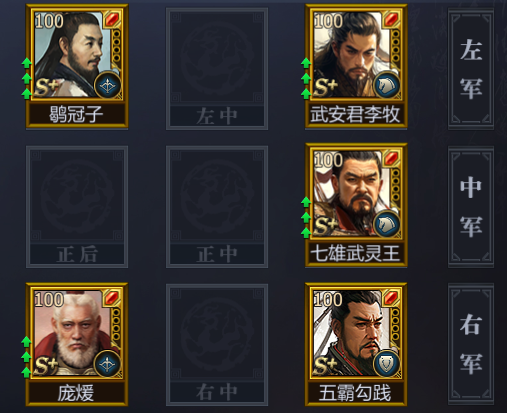 趙隊(duì)陣容