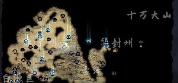 扶桑樹位置示意圖