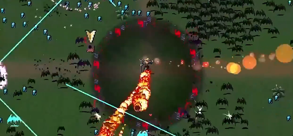 吸血鬼幸存者：死神圖書館卡位秒殺攻略-景澄手游網