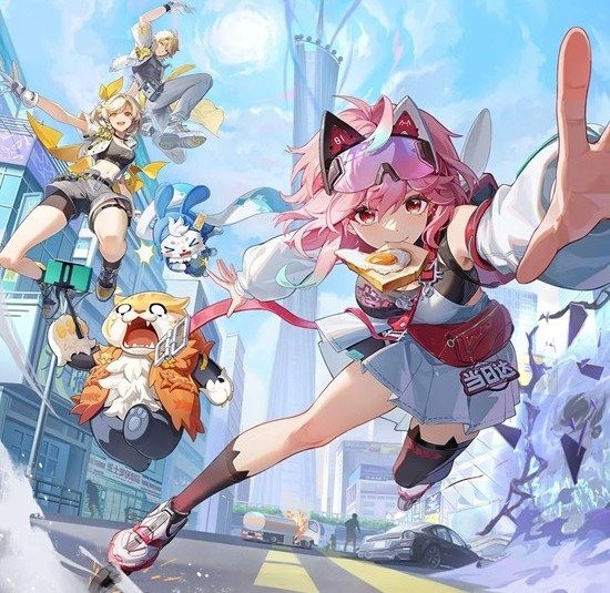 千里與顧客互動