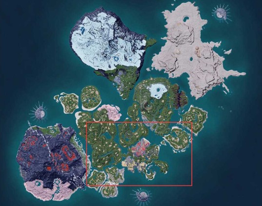 幻獸帕魯家園選址指南：新手友好區，資源豐富不踩坑！-景澄手游網