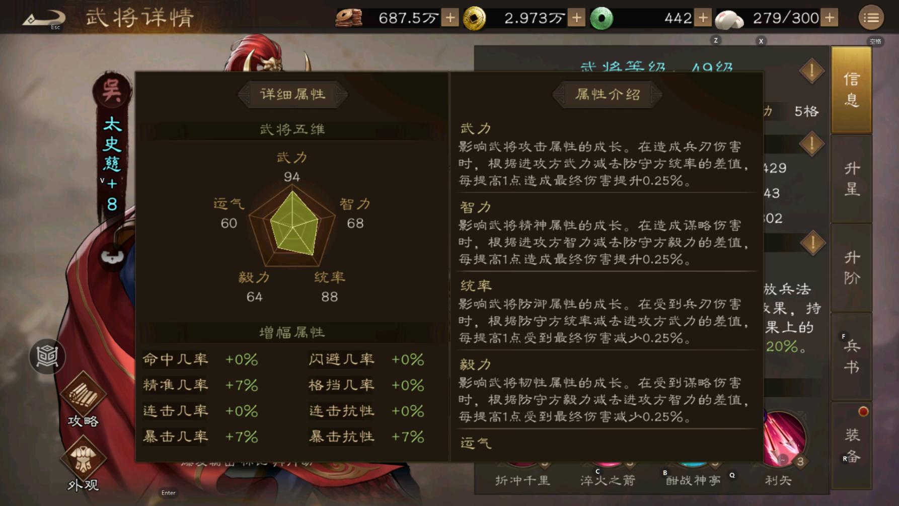 技能面板