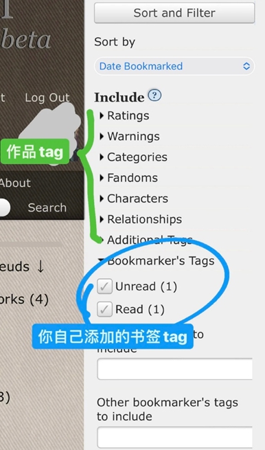 ao3怎么用書簽?標記已讀未讀方法介紹