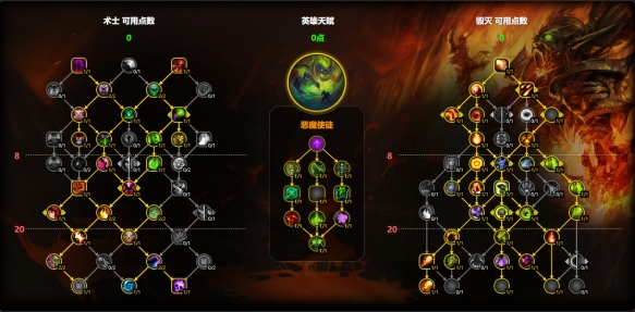 魔獸世界11.1毀滅術天賦全解析：團本AOE雙流派實戰指南-景澄手游網