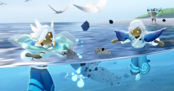 海洋節限定裝扮展示