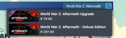 Steam搜索