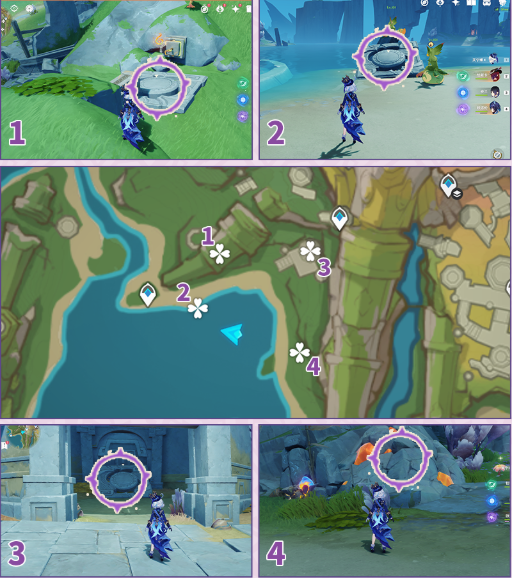 奧奇卡西南邊尋回石板