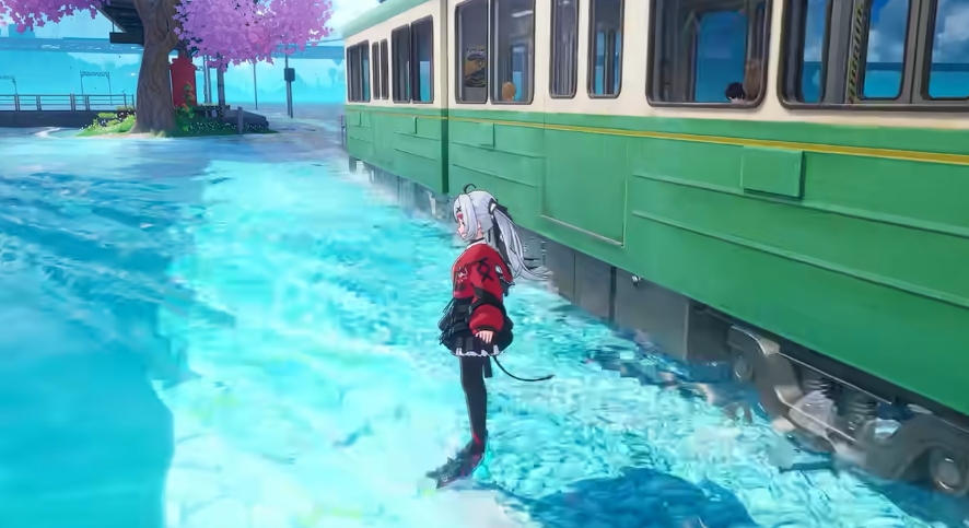 異環(huán)水上列車內(nèi)部