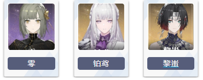 T0級角色示意圖
