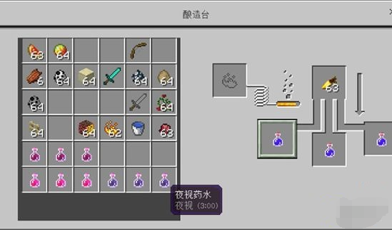 我的世界藥水怎么做?配方大全2025