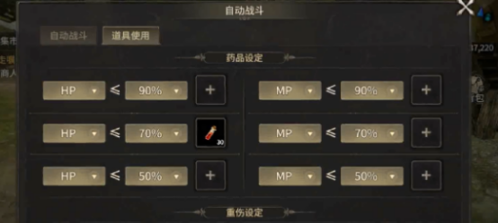 技能搭配示意圖