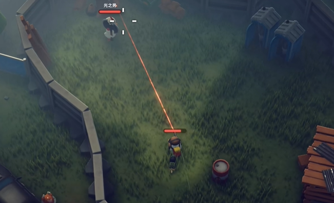 光之男敵人擊殺場景