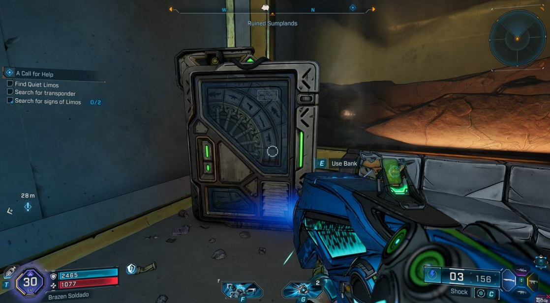 《無主之地4》銀行金庫使用指南：背包不夠用？武器裝備全放這！-景澄手游網