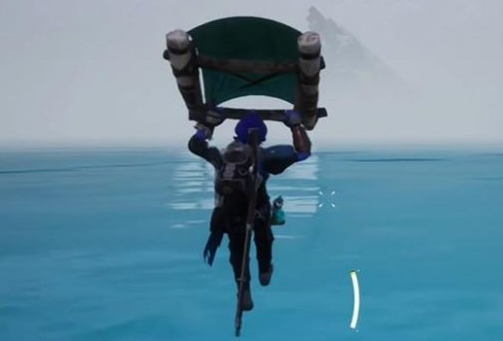 滑翔距離優化示意圖