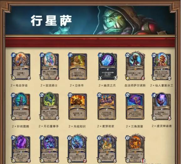 行星薩卡組示意圖