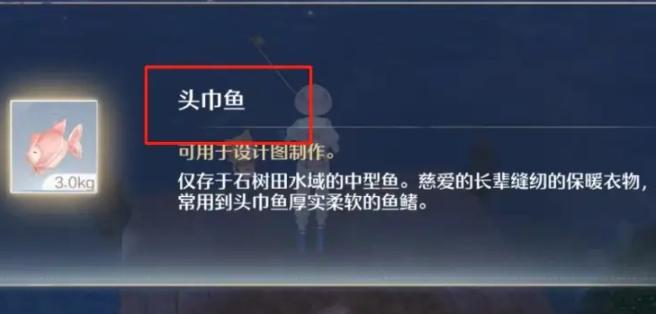 無限暖暖頭巾魚怎么得?獲取方法及地點(diǎn)