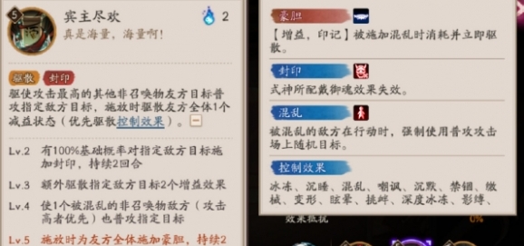 賓主盡歡技能特效