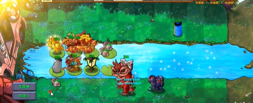 植物大戰(zhàn)僵尸融合版：小黑狂暴模式，傷害×3+經驗×5爽翻天-景澄手游網