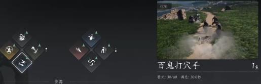 百鬼打穴術解鎖示意圖