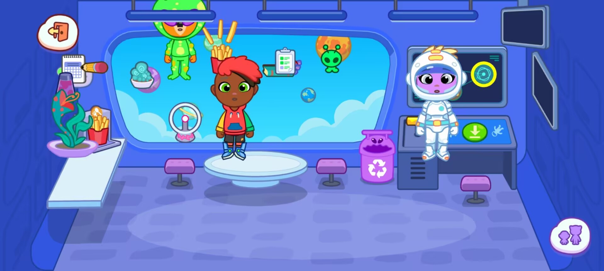 湯姆貓小鎮太空玩法：漂浮+星際探索，孩子玩到不想停-景澄手游網