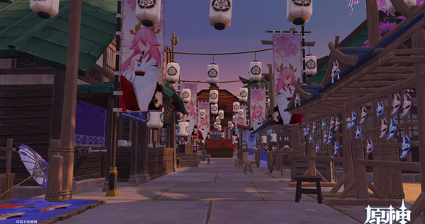 櫻咲祭典效果展示1