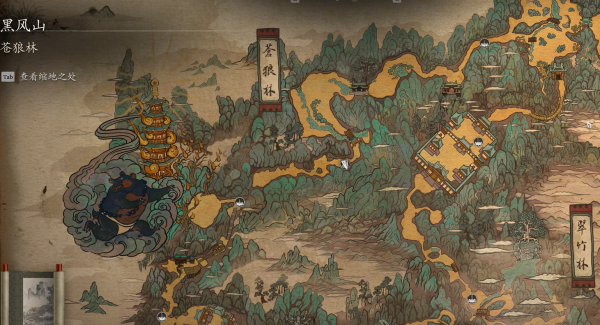 《黑神話：悟空》地圖解鎖與行旅圖功能詳解-景澄手游網