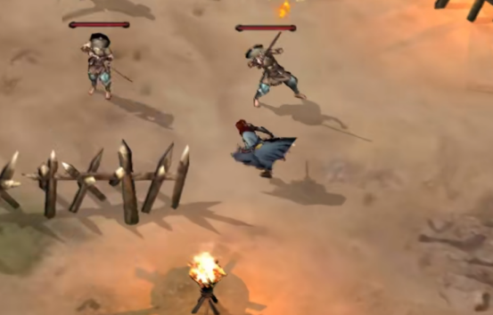 角色操作陷阱示意圖