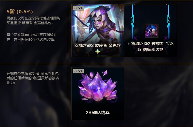 圣堂皮膚抽獎界面