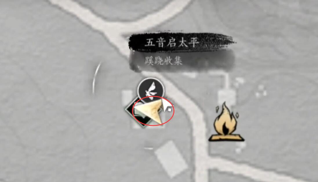 地圖上的蹊蹺圖標