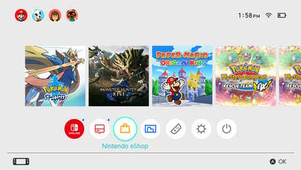 Switch eShop預購界面