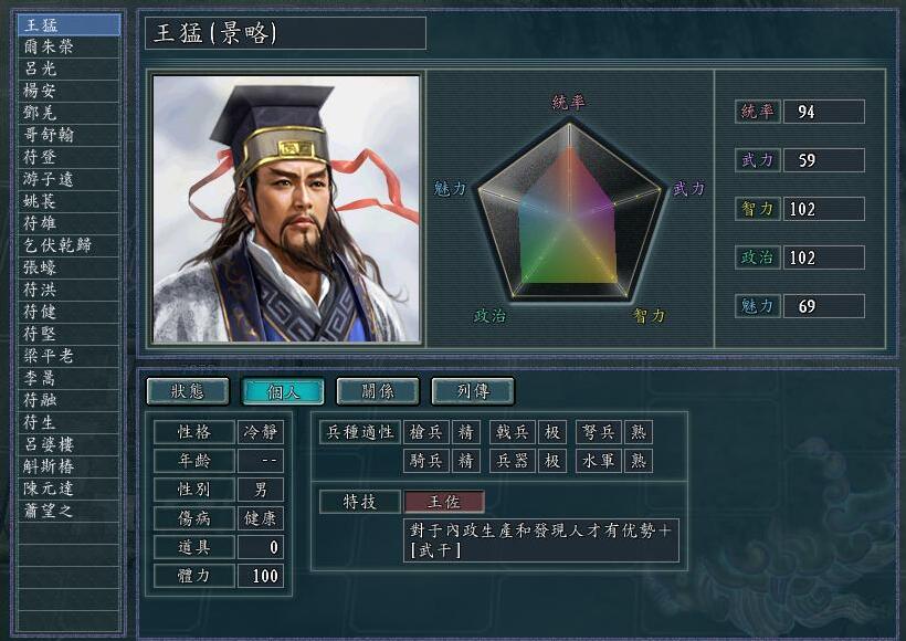 鼓太與武將搭配示意圖