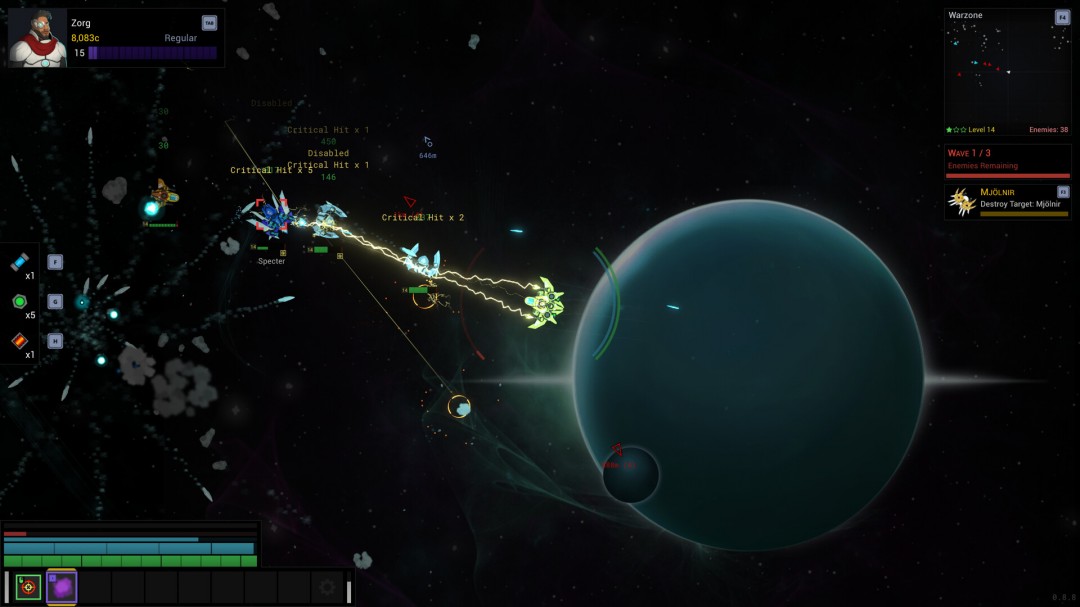 《深空渦旋》Steam試玩Demo上線,打造你的專屬戰艦,征服隨機星區!