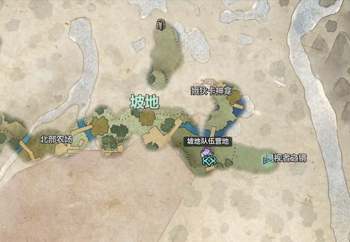 宣誓冬日繪卷怎么找?坡地營地獲取