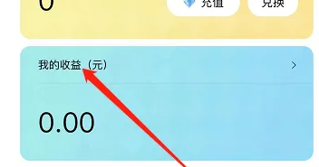 我的收益入口