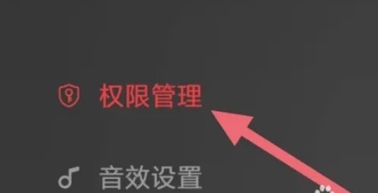 權(quán)限管理界面