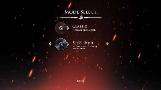 鋼鐵之魂模式解鎖畫面