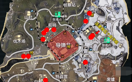 文件柜打野點分布