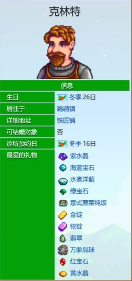 星露谷物語：克林特好感事件全記錄-景澄手游網