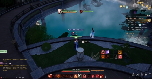 池塘邊支架靈體位置