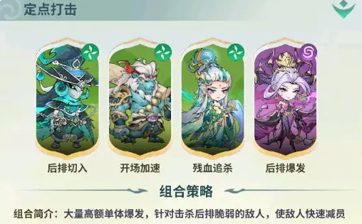翻滾吧天神后排點殺流咋玩,陣容搭配推薦
