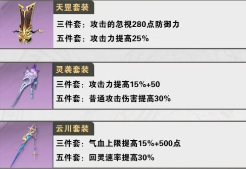 仙劍世界謝滄行飾品怎么選?選擇攻略分享