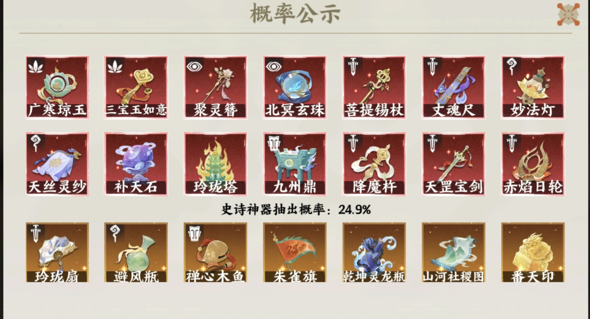神器細節