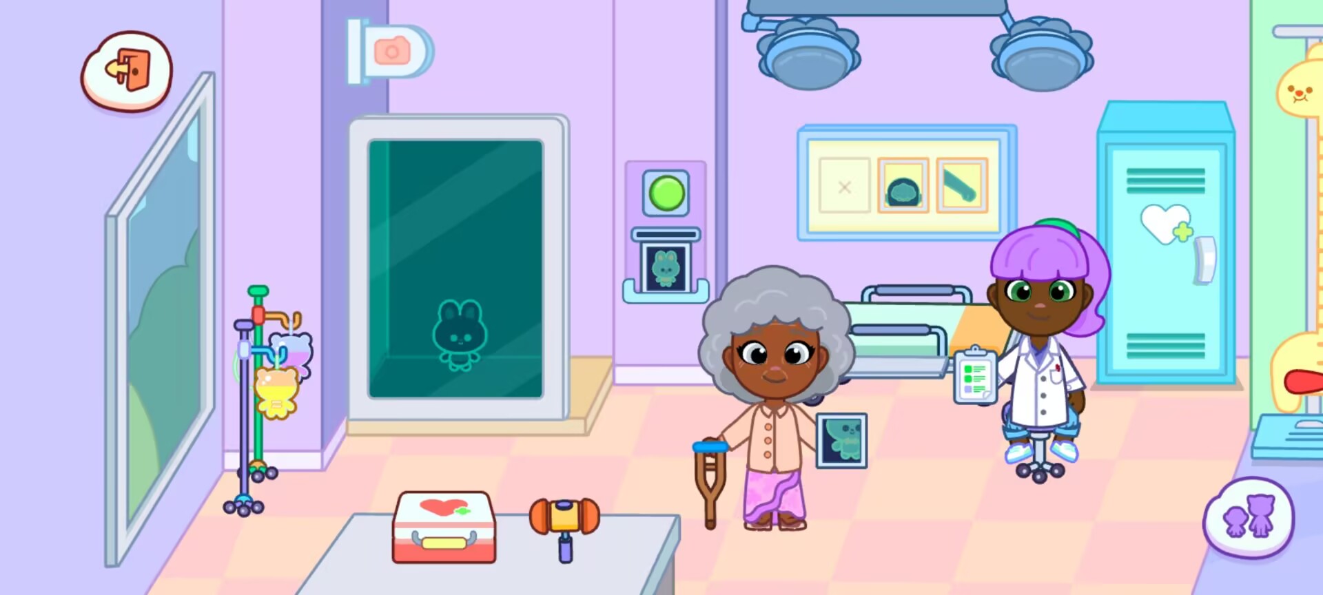 湯姆貓小鎮醫院玩法：4個區域玩出治愈感，孩子超愛-景澄手游網