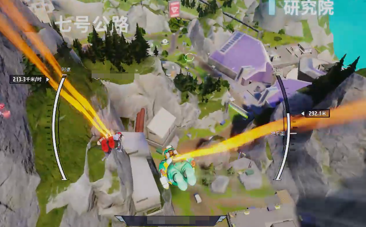 大逃殺模式地圖示意圖