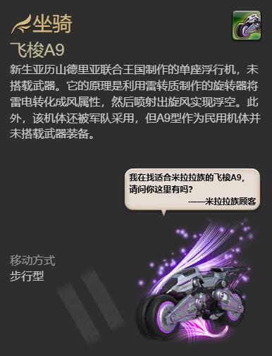 坐騎信息