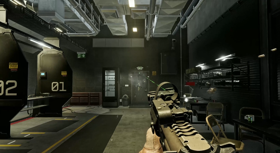 沖鋒槍特寫(xiě)