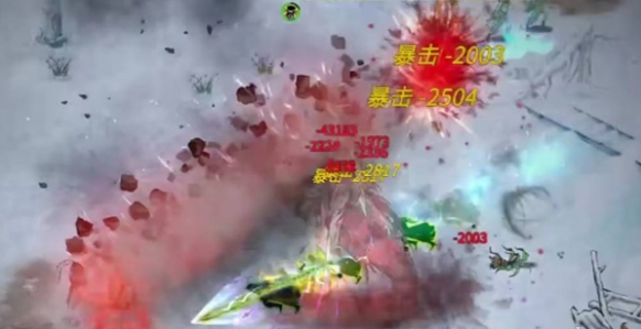 天龍陣技能效果與槍影演示