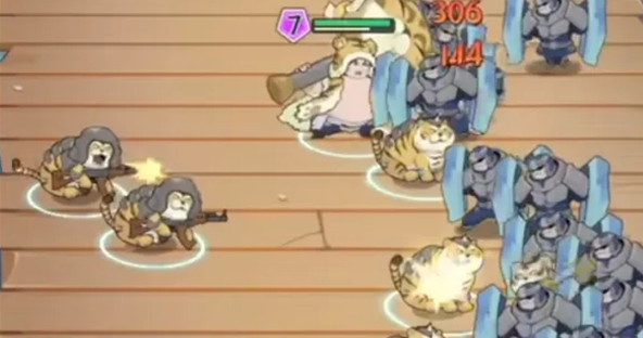 召喚流陣容示意圖